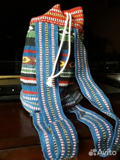 Рюкзачок и наволочки этнические. Индия