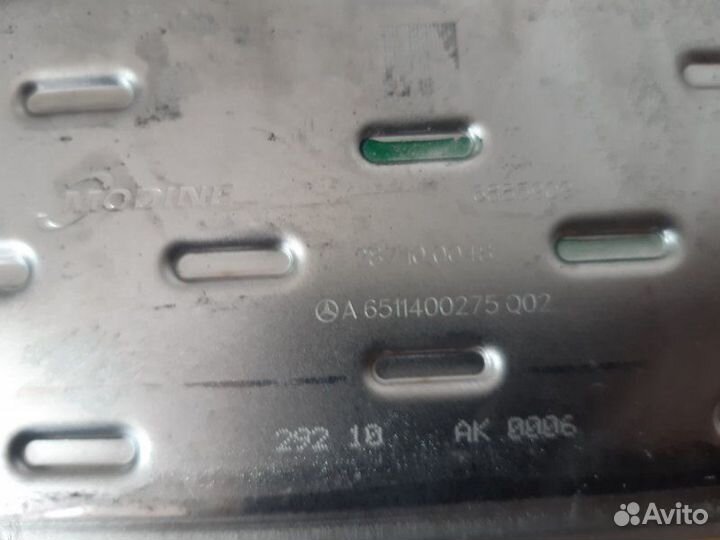 Охладитель отработанных газов Mercedes C-Class