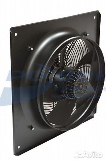 Вытяжные осевые вентиляторы