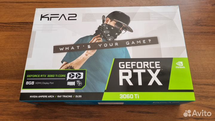 Видеокарта KFA2 nvidia GeForce RTX 3060 Ti