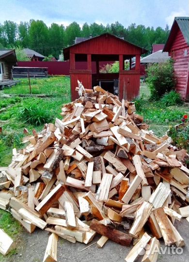 Дрова колотые
