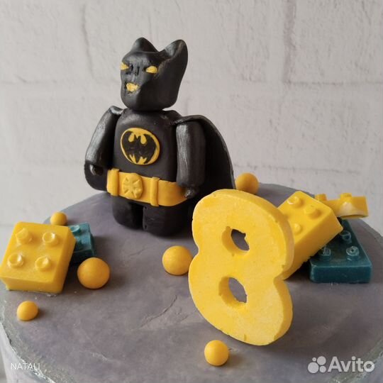 Двухъярусный торт Новый год Черноголовка