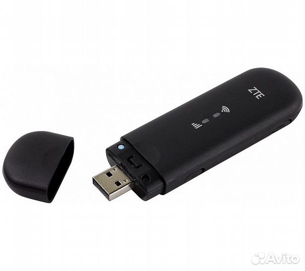 Модем ZTE MF79RU USB внешний, черный