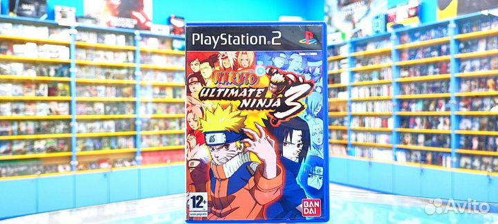 Naruto Ultimate Ninja 3 PS2