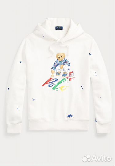 Polo ralph lauren bear худи оригинал