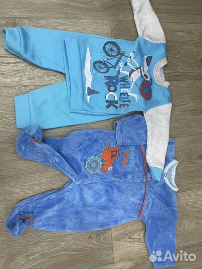 Пакет детских вещей 62-68