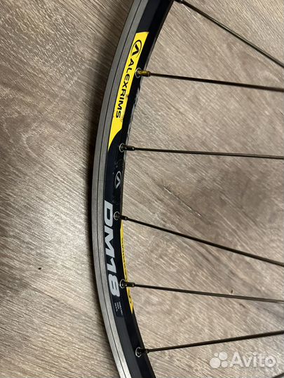 Заднее колесо на велосипед 26 shimano/alexrims