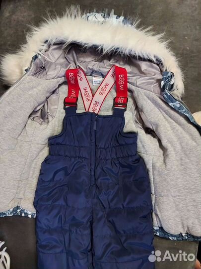 Зимний костюм для девочки