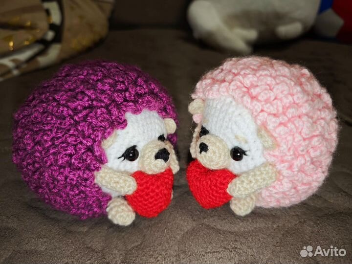 Вязаные игрушки ручной работы