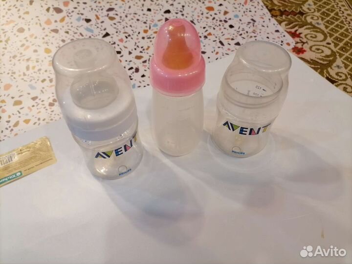 Бутылочки для кормления avent