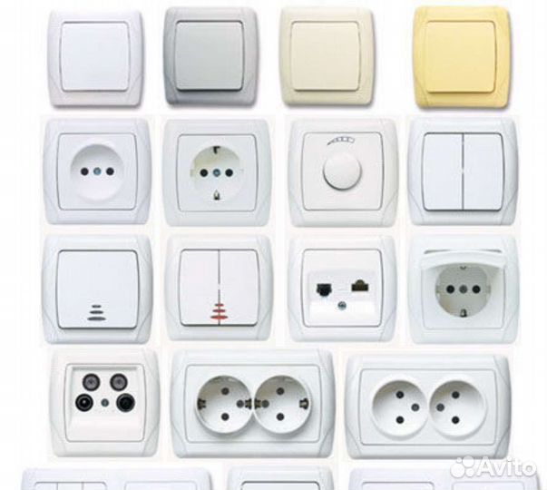 Ремонт, сантехника, розетки, включатели, перегород