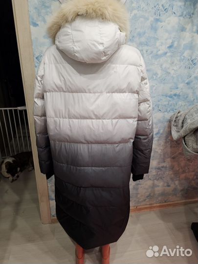 Пуховик градиент 50 размер