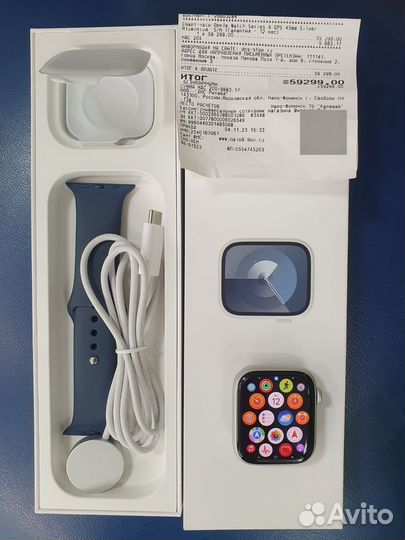 Часы apple watch 9 45 mm