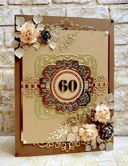 Открытка на день рождения,юбилей,годовщину на зака