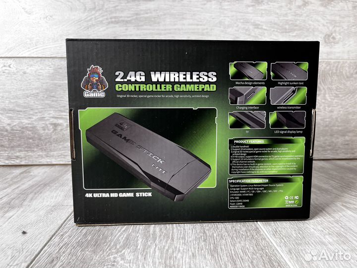 Game stick 64gb портативная приставка