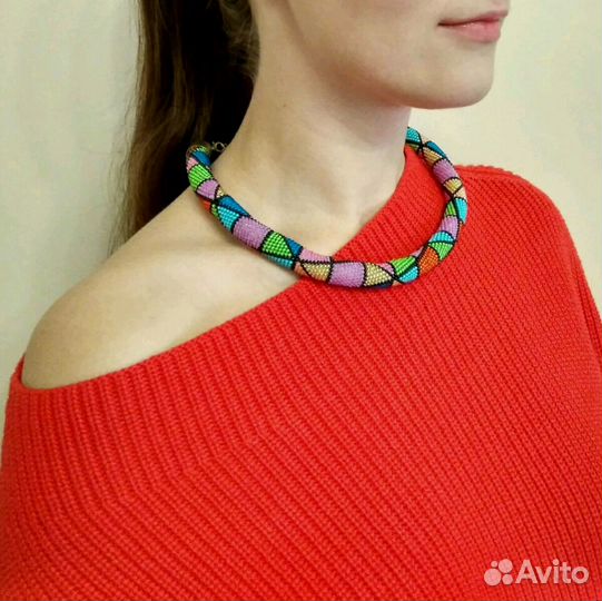 Жгут из бисера ручная работа