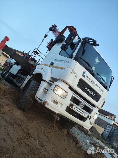 КАМАЗ 65207-002-87 (S5) с КМУ, 2020