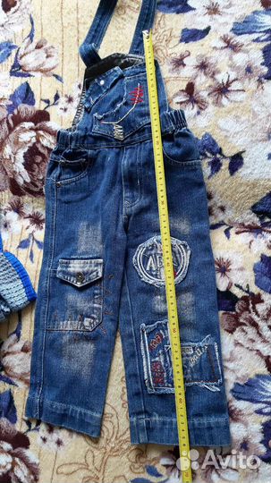 Комбинезон детский джинсовый