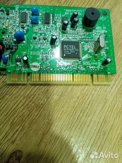 Сетевая карта автоответчик факс модем PCI