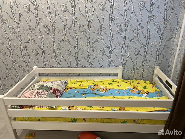 Кровать- чердак полувысокая