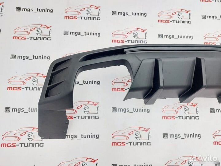 Диффузор 2х2 Competition на Chevrolet Camaro 16-18