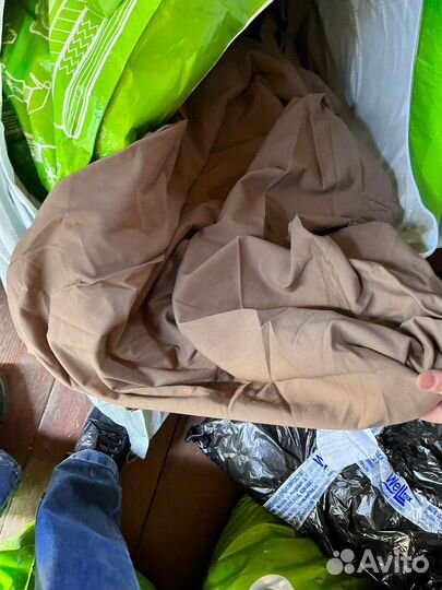 Ткань отрезы хлопок лен