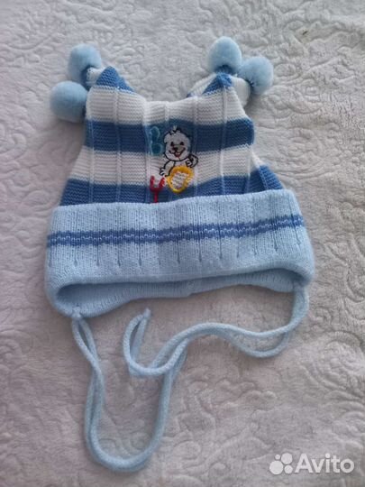 Шапка весна осень для мальчика