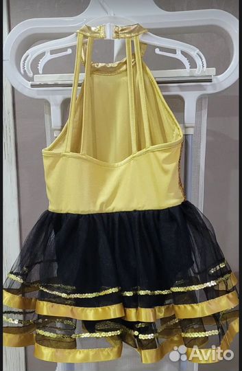 Платье пачка с паетками 110 размер