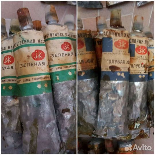 Масляные художественные краски