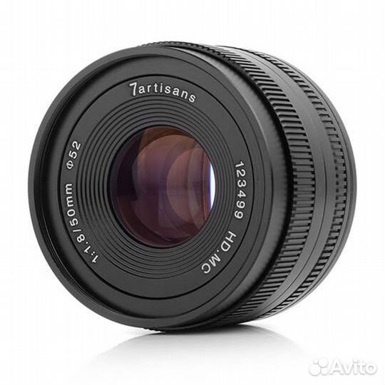 Объектив 7artisans 50mm F1.8 Canon M