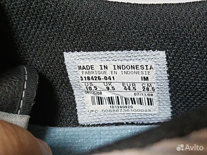 Кеды мужские Nike 28,5 см по стельке