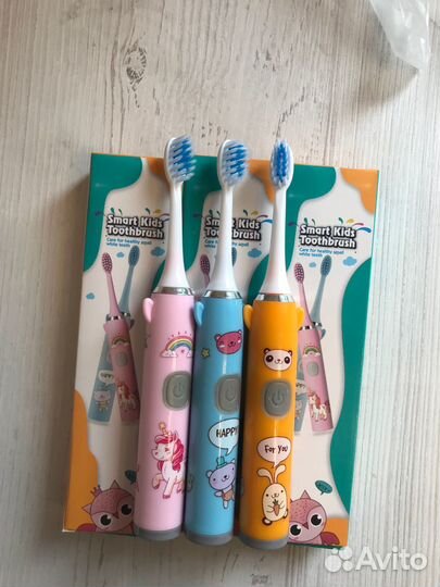 Детская электрическая зубная щетка