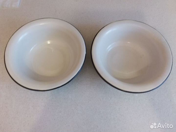Тарелки эмалированные СССР