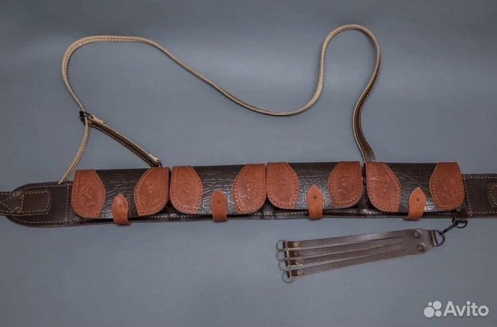 Патронташ 12 калибр с утятницей