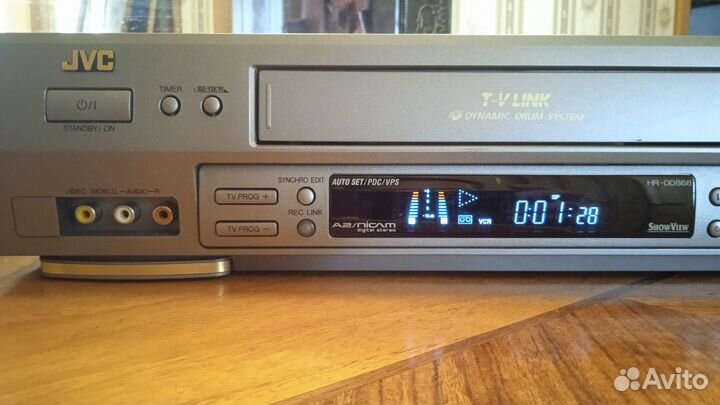 Видеомагнитофон JVC HR-DD868 Hi-Fi stereo