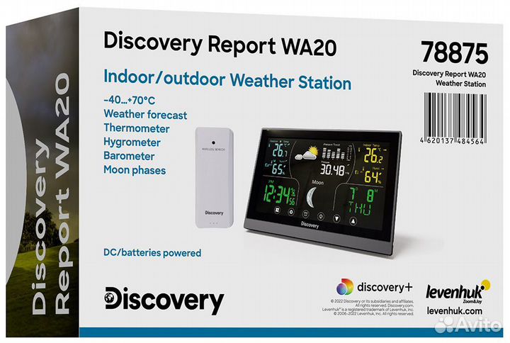 Метеостанция Levenhuk Discovery Report WA20