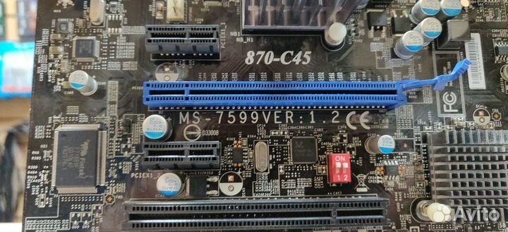 Мат. плата MSI 870-C45/AM3/ATX/4DDR3