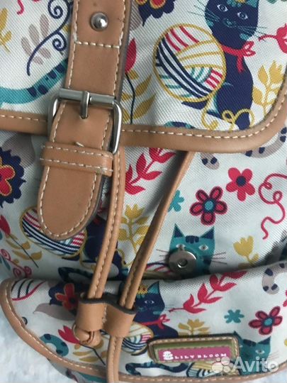 Рюкзак / сумка из плотной ткани