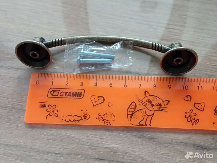 Мебельные ручки латунь новые