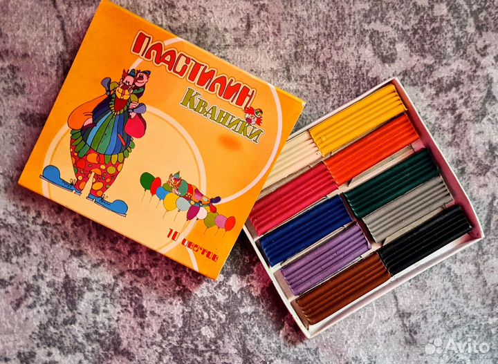 50 упаковок Пластилина 10 упаковок Пастели масл