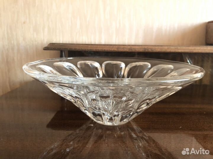 Новая хрустальная ваза для фруктов