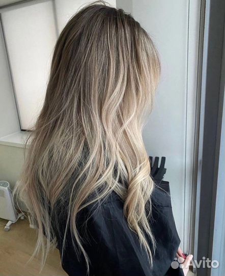 Модель на сложное окрашивание волос