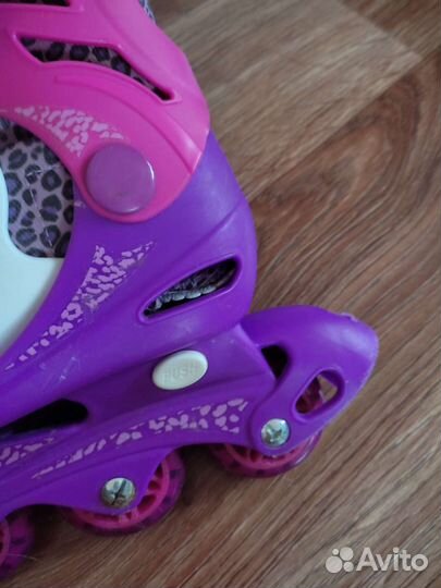 Роликовые коньки раздвижные fossa