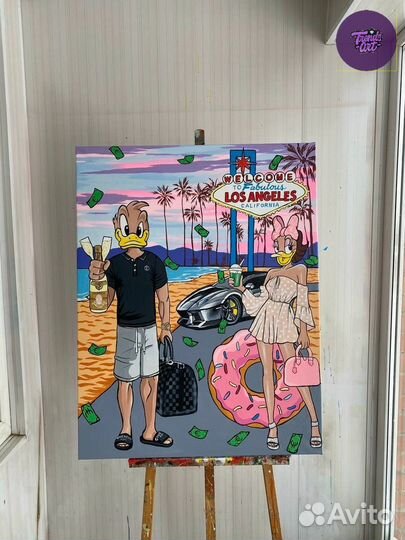 Стильные картины маслом в интерьер квартиры