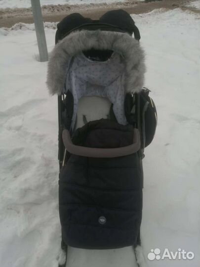 Санки-коляска