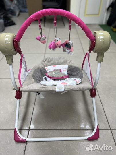 Детские электронные качели