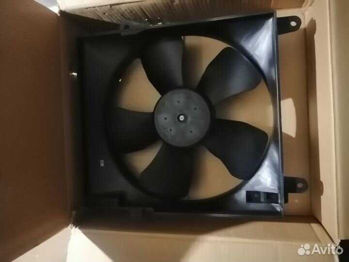 Новый вентилятор охлаждения lanos MT