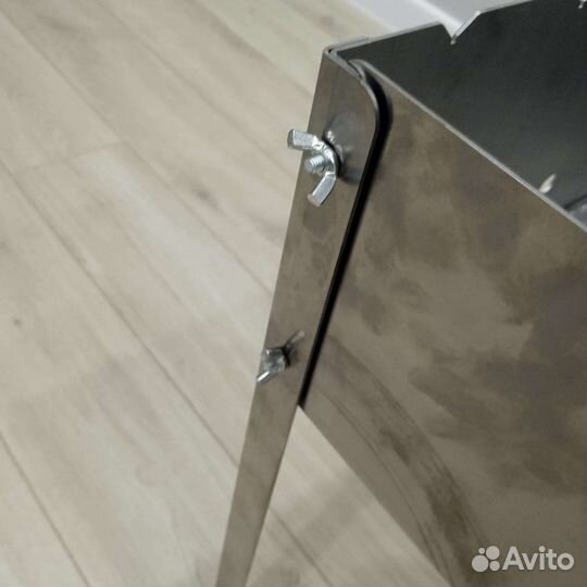 Мангал сборный на барашках 1,5мм сталь