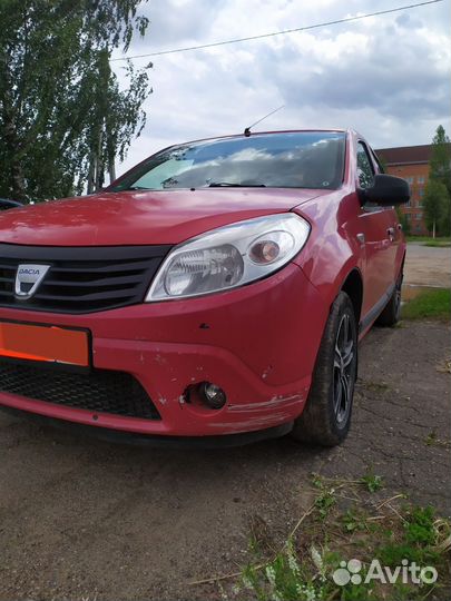 Dacia Sandero 1.2 МТ, 2009, 190 000 км