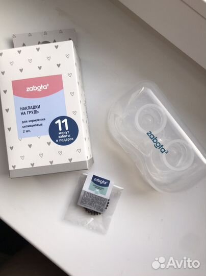 Накладки на грудь для кормления Zabota2